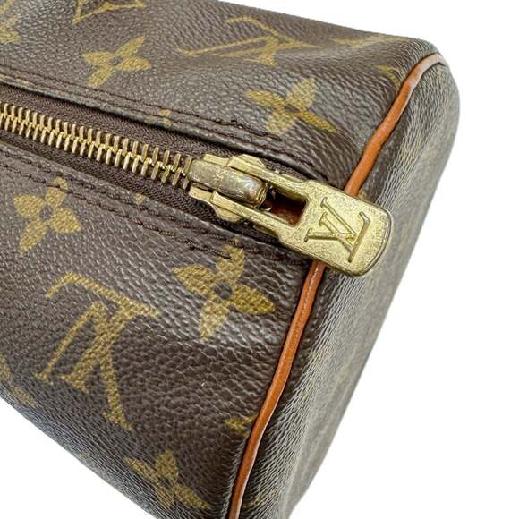 LOUIS VUITTON Brown Monogram Papillon 30 Tote Bag - Picture 11 of 12